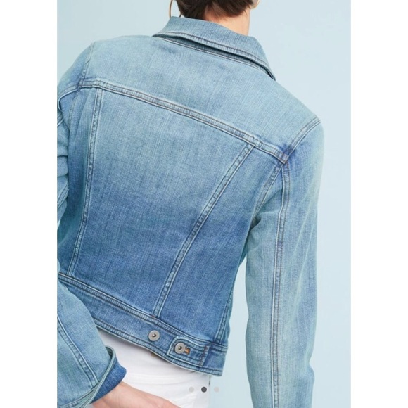 NWT Embellished Denim Jacket - Picture 2 of 3